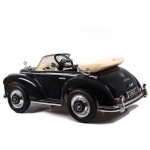 Elektrické autíčko Mercedes Benz 300S Retro - lakované - čierne